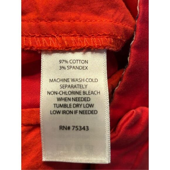 Cambridge Dry Goods Size 8 RED Mini Skirt Rope Belt Zip/Hook Closure NAUTICAL (8 - Picture 4 of 4